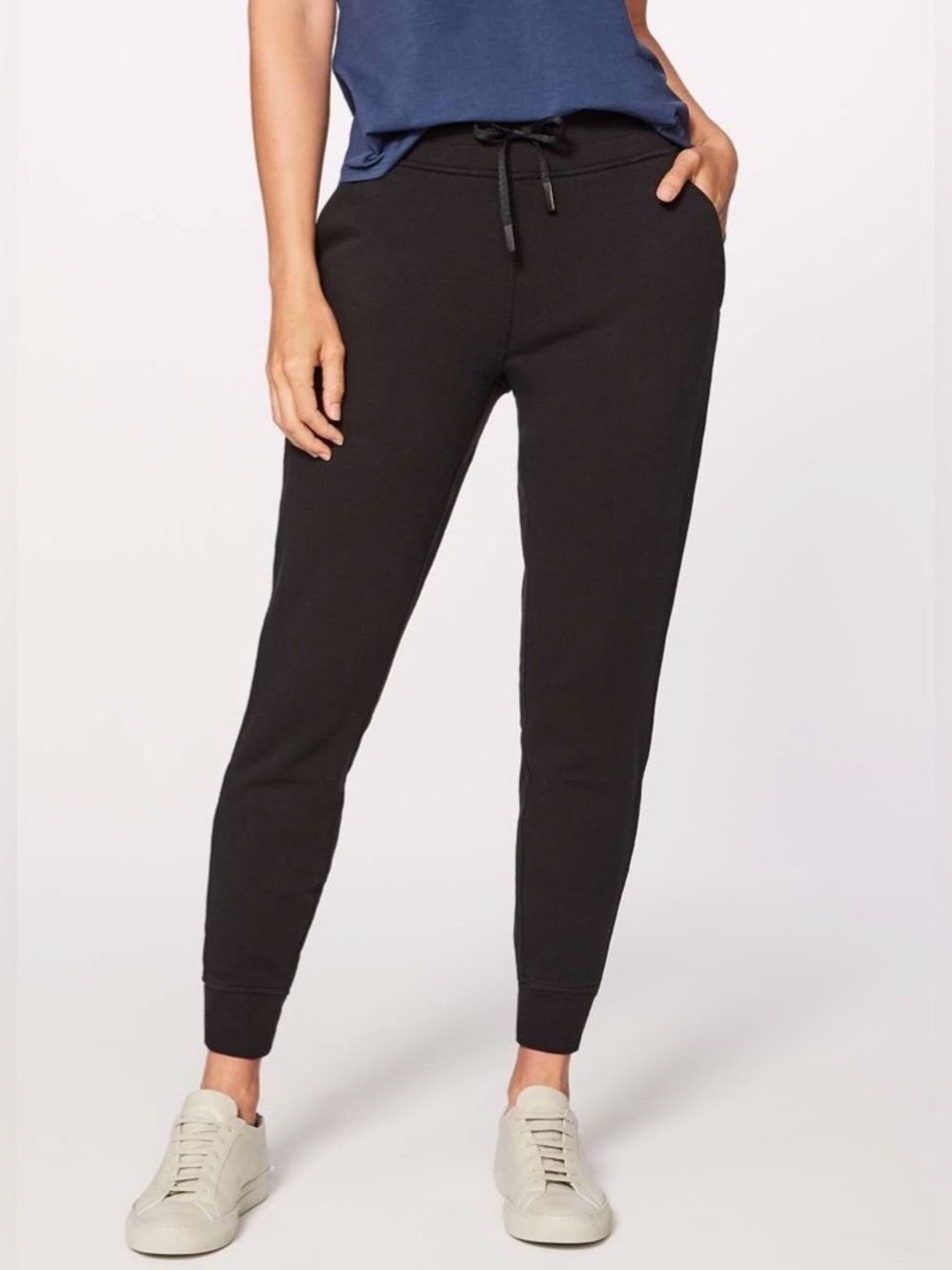 LULULEMON Black Warm Down Jogger Sweatpants